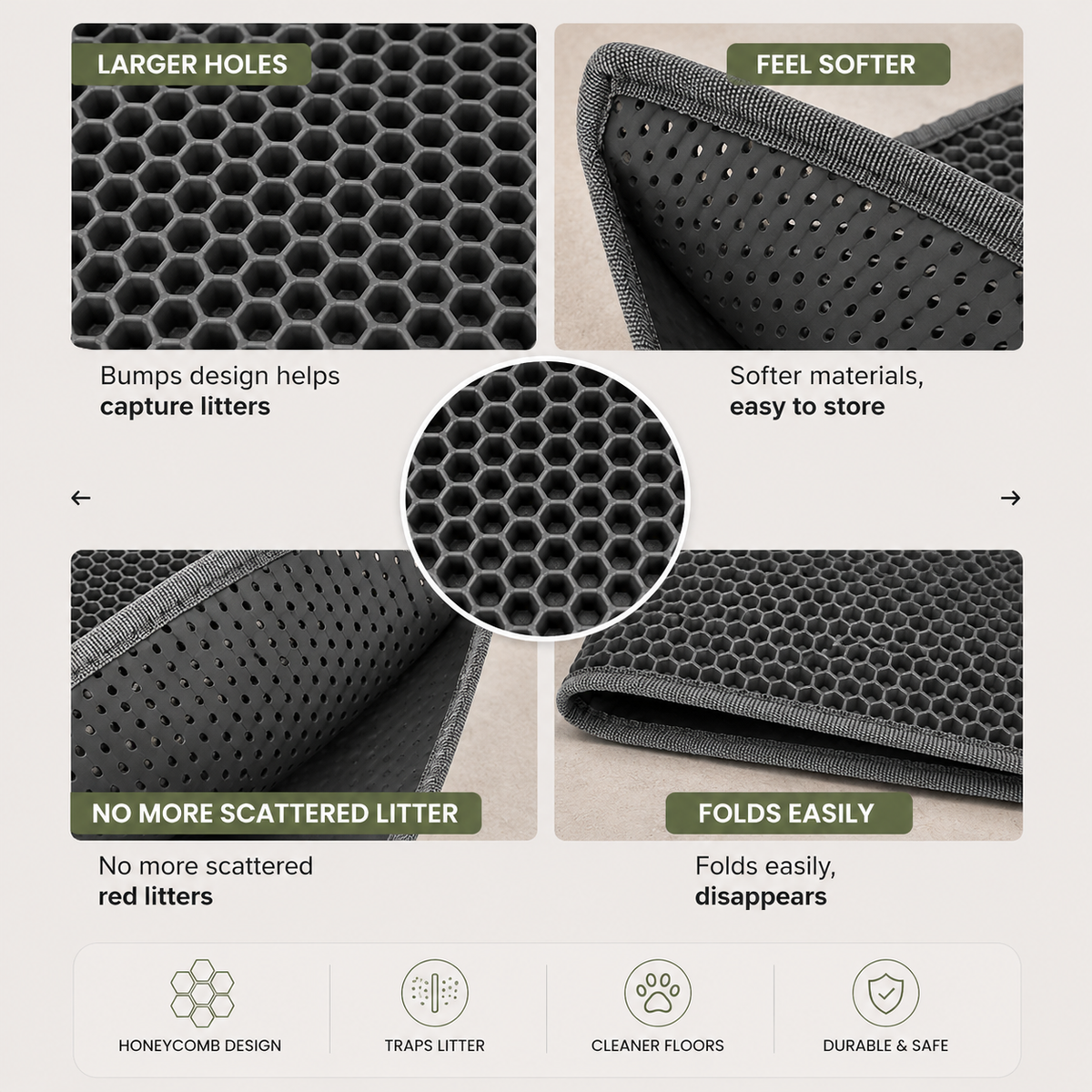 CleanPaws™ Litter Catch Mat