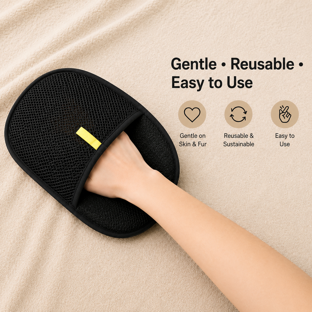 FurSweep™ Pet Grooming Glove
