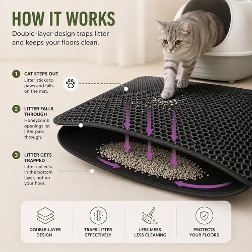 CleanPaws™ Litter Catch Mat