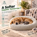 CloudNest™ — Ultra-Cozy Self-Warming Pet Bed