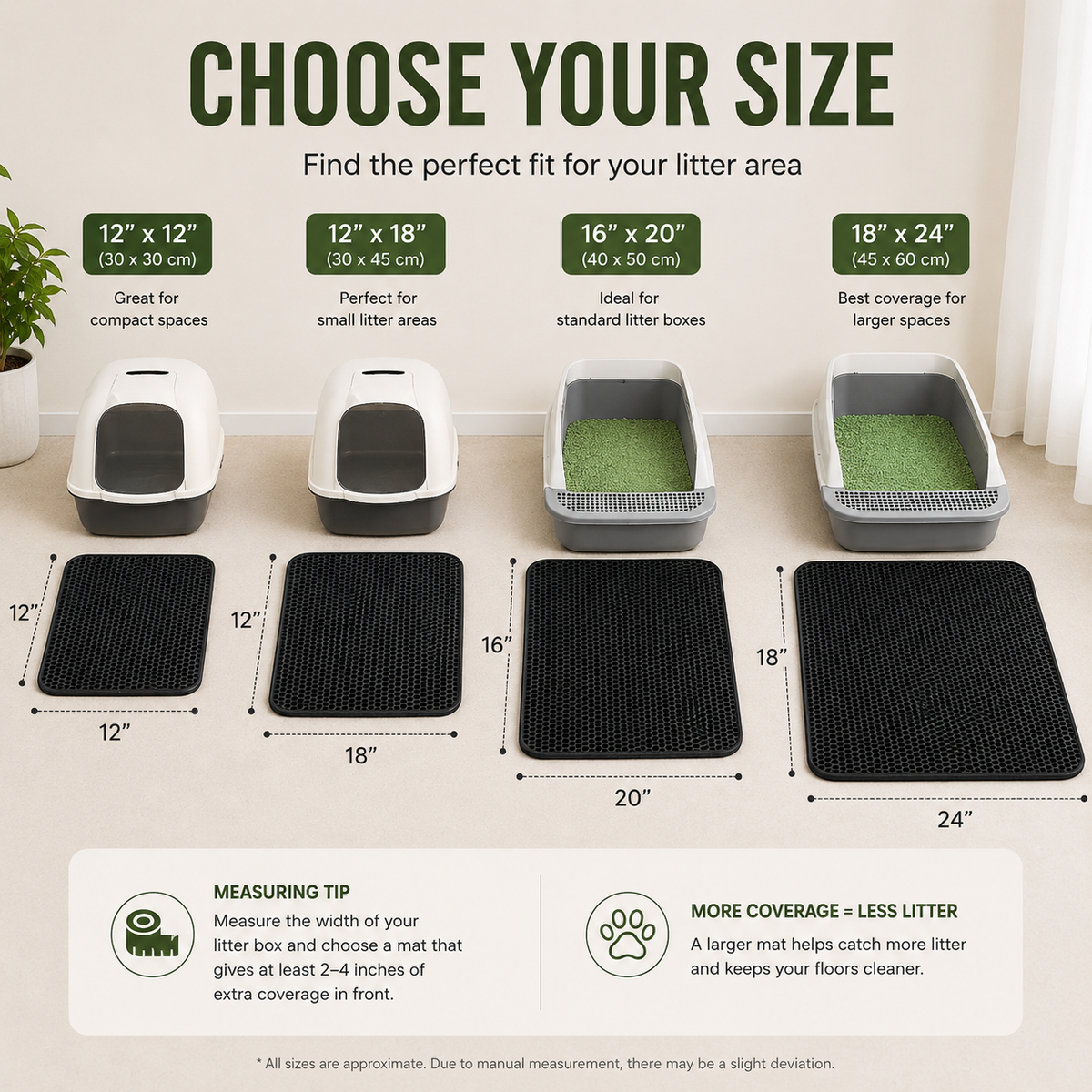 CleanPaws™ Litter Catch Mat