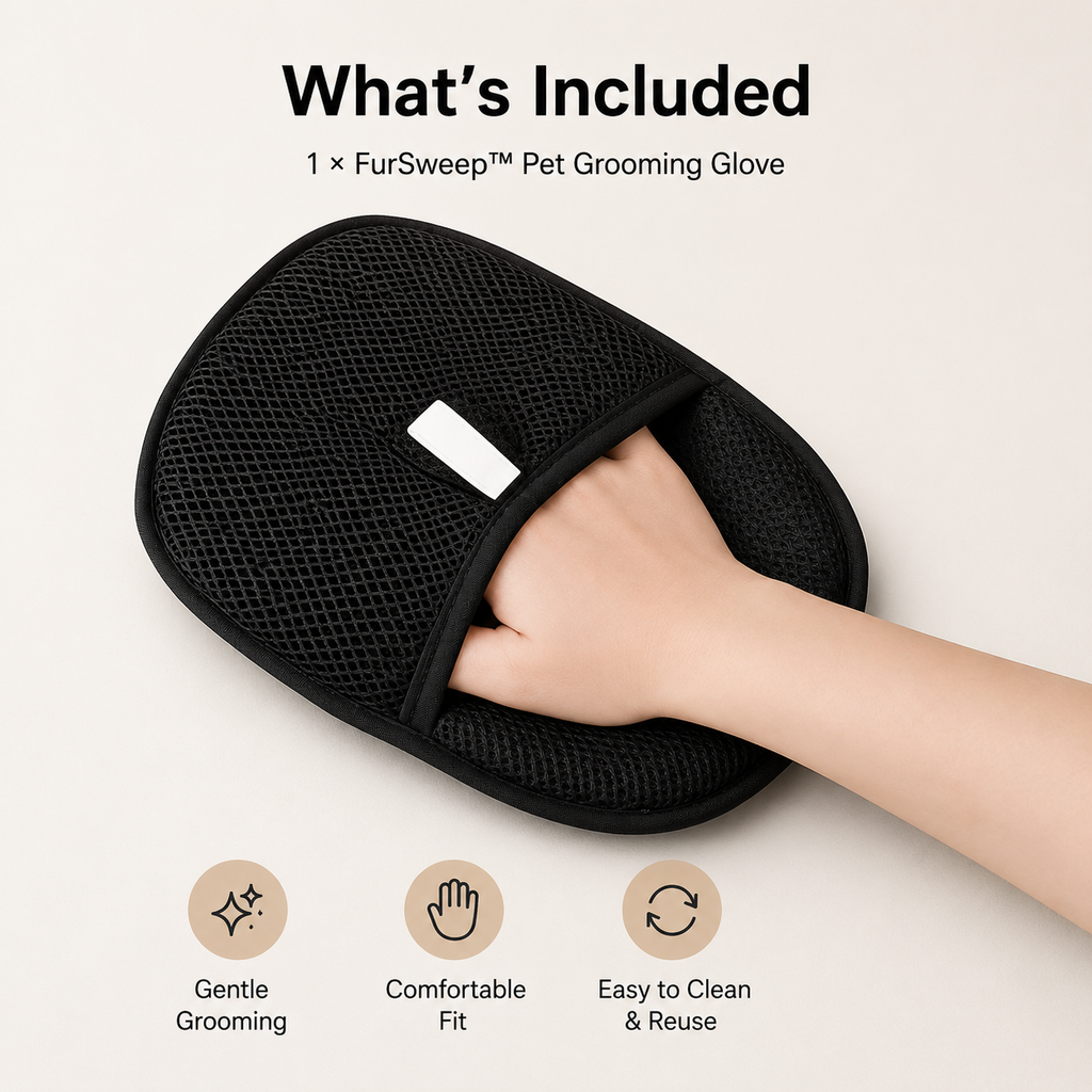 FurSweep™ Pet Grooming Glove